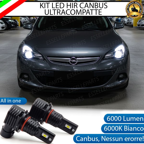 Kit LED HIR Opel Astra J 6000K 6000 Lumen Canbus