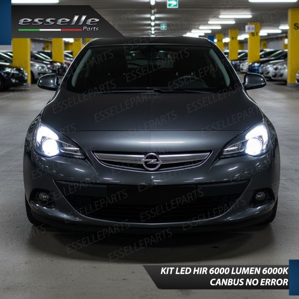 Kit LED HIR Opel Astra J 6000K 6000 Lumen Canbus