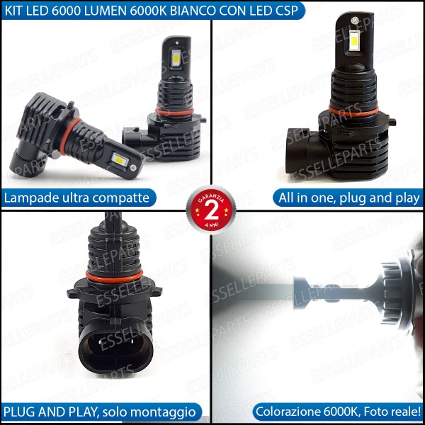 Kit LED HIR Hyundai I40 Dal 2014 6000K 6000 Lumen Canbus