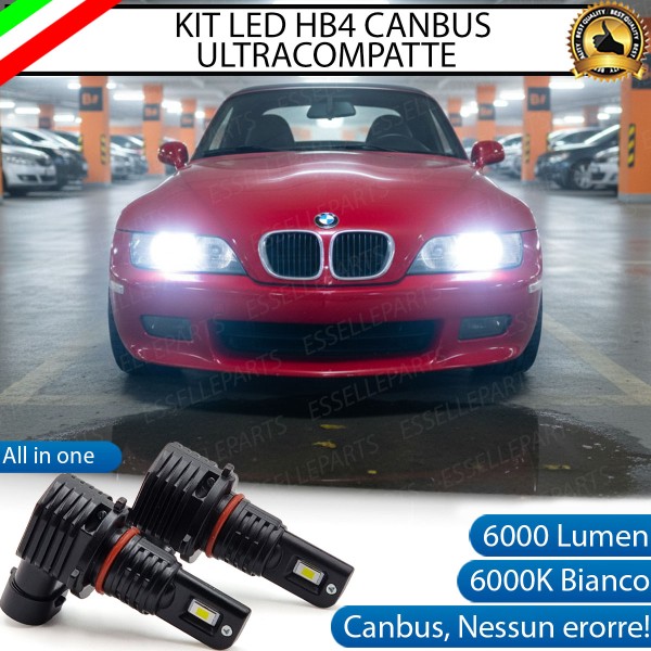 Kit LED HB4 per Bmw Z3 E36 Anabbaglianti 6000...