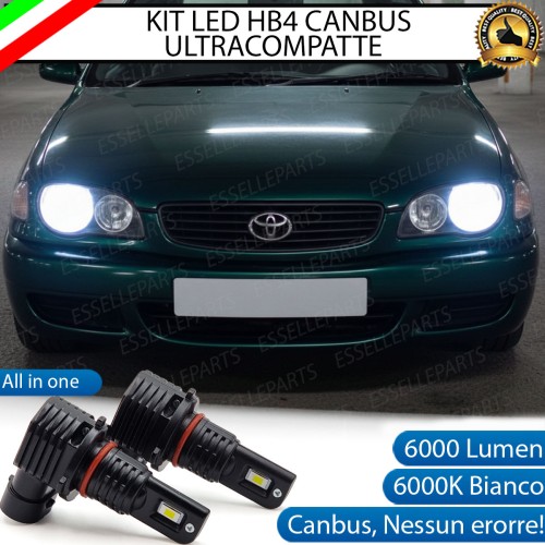 Kit LED HB4 per Toyota Corolla E110 Anabbaglianti 6000...