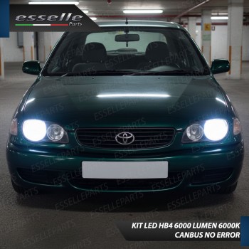 Kit LED HB4 per Toyota Corolla E110 Anabbaglianti 6000 Lumen 6000K Bianco Canbus