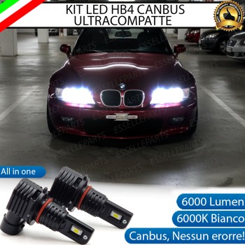 Kit LED HB4 per Bmw Z3 E36 Abbaglianti 6000 Lumen 6000K Bianco Canbus