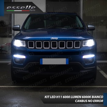 Kit Full LED H11 Jeep Compass MK2 6000 Lumen 6000K