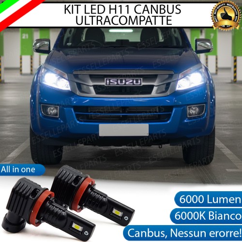 Kit Full LED H11 Isuzu D-Max MK2 6000 Lumen 6000K
