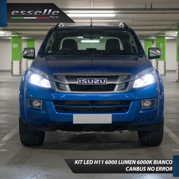 Kit Full LED H11 Isuzu D-Max MK2 6000 Lumen 6000K