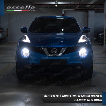 Kit Full LED H11 Nissan Juke 6000 Lumen 6000K Canbus