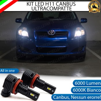 Kit Full LED H11 Toyota Auris MK1 6000 Lumen 6000K Canbus