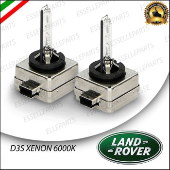 coppia lampade D3S ricambio xenon RANGE ROVER IV 6000k