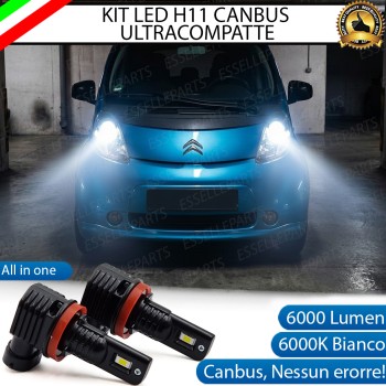 Kit Full LED H11 Citroen C-Zero 6000 Lumen 6000K Canbus