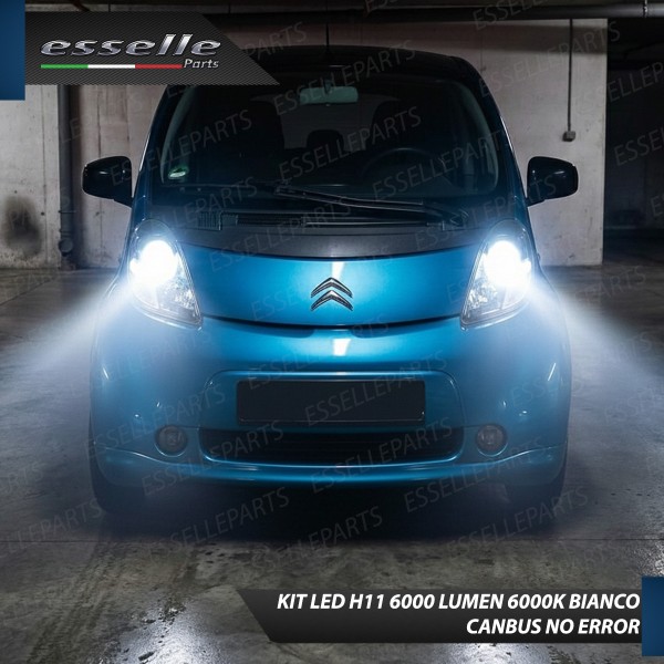 Kit Full LED H11 Citroen C-Zero 6000 Lumen 6000K Canbus