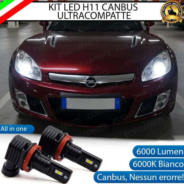 Kit Full LED H11 Opel GT 6000 Lumen 6000K Canbus