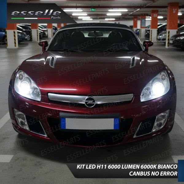 Kit LED H11 per Opel GT Anabbaglianti 6000...