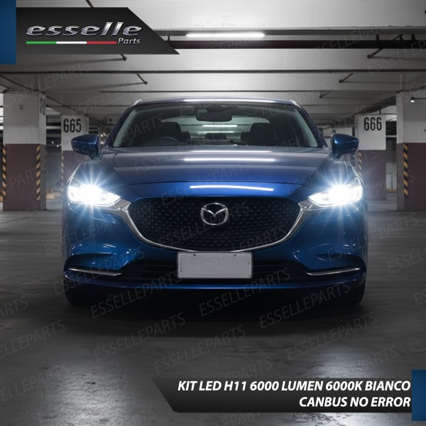 Kit Full LED H11 Mazda 6 MK3 6000 Lumen 6000K Canbus