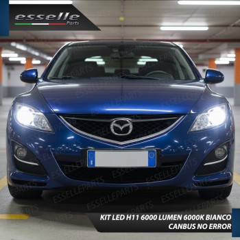 Kit Full LED H11 Mazda 6 MK2 6000 Lumen 6000K Canbus