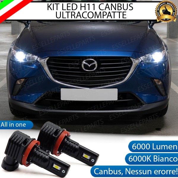 Kit Full LED H11 Mazda CX-3 6000 Lumen 6000K Canbus