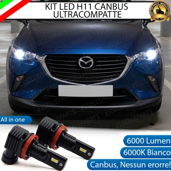 Kit Full LED H11 Mazda CX-3 6000 Lumen 6000K Canbus