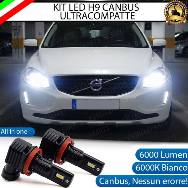 Kit LED H9 Volvo XC60 Canbus 6000K 6000 Lumen