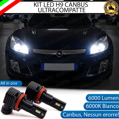 Kit LED H9 per Opel GT Abbaglianti 6000 Lumen 6000K...