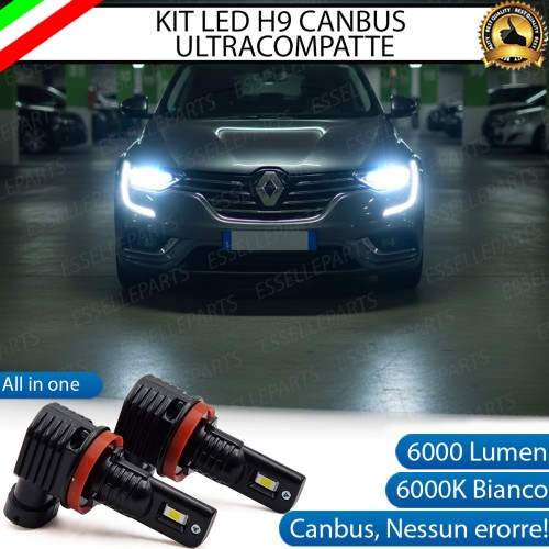 Kit LED H9 Renault Talisman Canbus 6000K 6000 Lumen