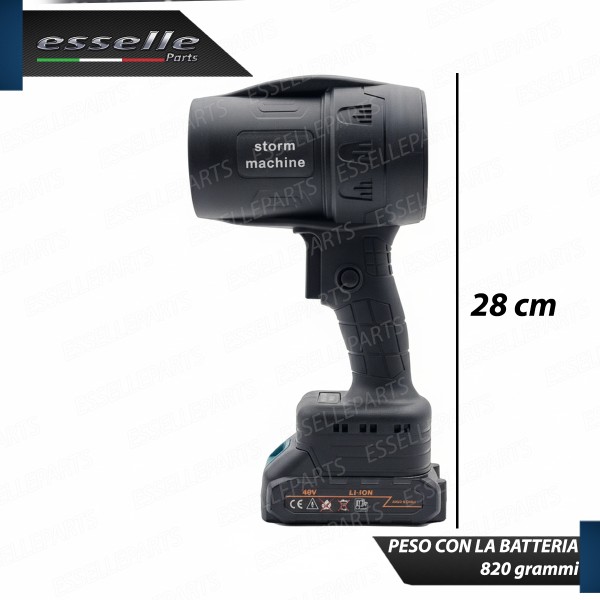 Soffiatore Professionale Auto A Batteria...