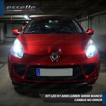 Kit Led H1 per Renault Wind Roadster Abbaglianti 6000K Bianco 6000 Lumen
