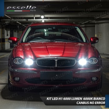 Kit Led H1 per Jaguar X-Type Abbaglianti 6000K Bianco 6000 Lumen All in one