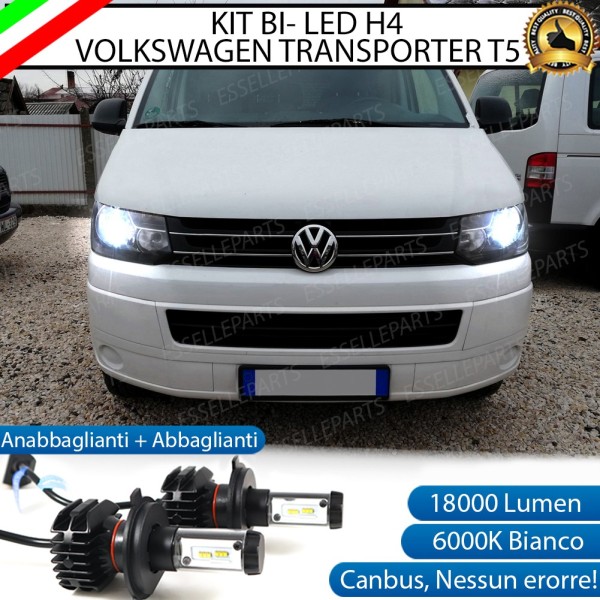 Kit Full LED H4 coppia lampade ANABBAGLIANTI/ABBAGLIANTI VW Multivan TRANSPORTER (T5)