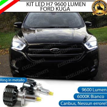 Kit Full LED H7 9600 Lumen FORD KUGA MK2 RESTYLING Fari Lenticolari