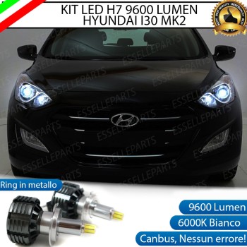 Kit Full LED H7 9600 LUMEN Anabbaglianti HYUNDAI I30 II Kit Full LED H7 9600 LUMEN Anabbaglianti HYUNDAI I30 II