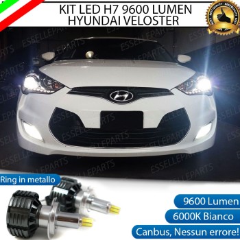 Kit Full LED H7 9600 LUMEN Anabbaglianti HYUNDAI VELOSTER