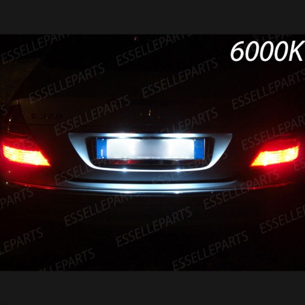 Luci targa 3 LED Canbus