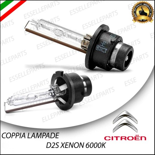 coppia lampade D2S ricambio xenon CITROEN C6 6000k