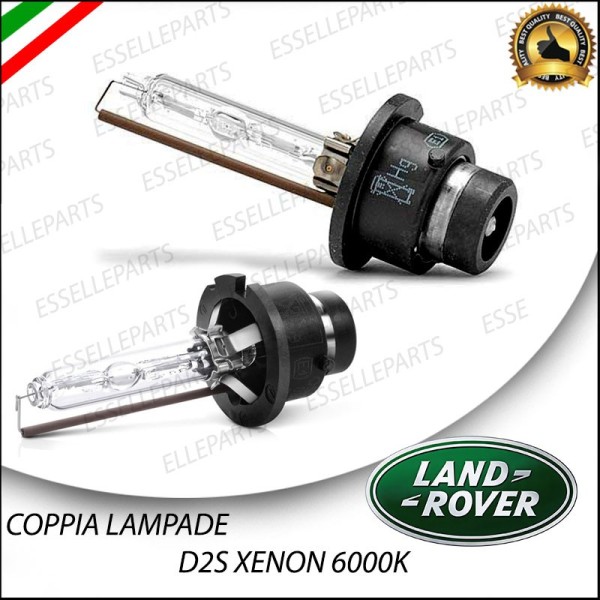 coppia lampade D2S ricambio xenon LAND ROVER DISCOVERY III 6000k