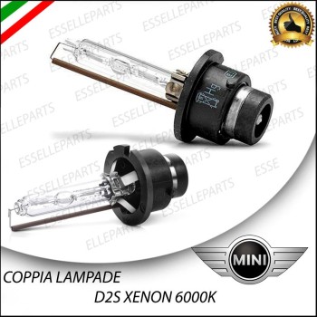 coppia lampade D2S ricambio xenon MINI R50 R53 6000k