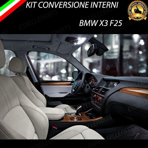 Led interni Completo BMW X3 F25 canbus 6000k