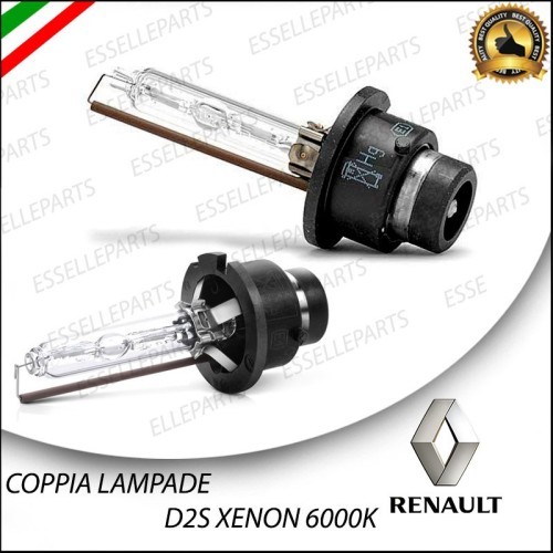 coppia lampade D2S ricambio xenon RENAULT KOLEOS 6000k