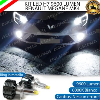 Kit Full LED H7 9600 LUMEN Anabbaglianti RENAULT MEGANE IV