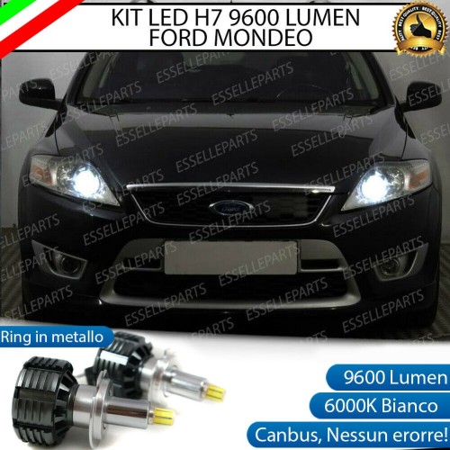 Kit Full LED H7 9600 LUMEN Anabbaglianti FORD MONDEO III