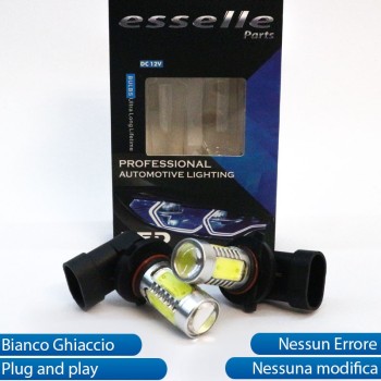 Coppia Lampade HB4 LED COB 900 LUMEN Canbus 6000K Bianco Ghiaccio