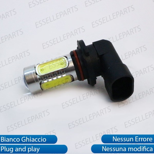 Coppia Lampade HB4 LED COB 900 LUMEN Canbus 6000K Bianco Ghiaccio