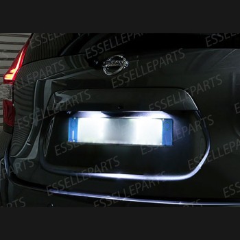 Luci Targa 5 LED Per Nissan Micra MK5 Canbus 6000K Bianco