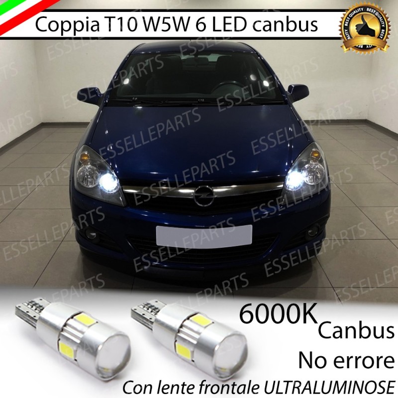 Luci posizione LED T25 per Opel GT M07 faro giallo