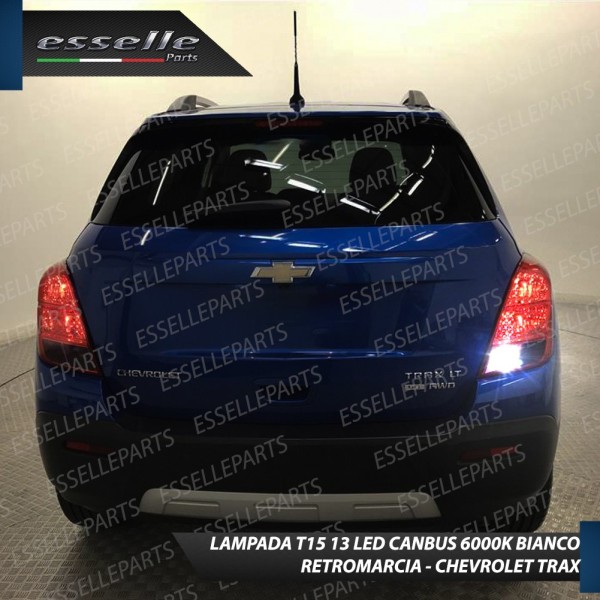 Luci Retromarcia Led Canbus CHEVROLET TRAX 6000K Luce Bianca No Error