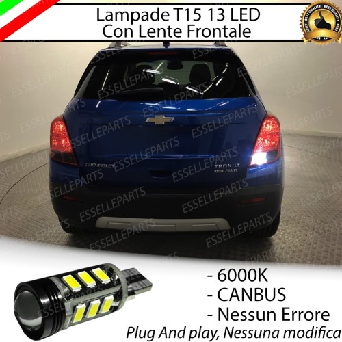 Luci Retromarcia Led Canbus CHEVROLET TRAX 6000K Luce Bianca No Error
