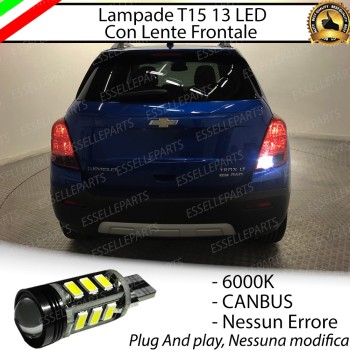 Luci Retromarcia Led Canbus CHEVROLET TRAX 6000K Luce Bianca No Error