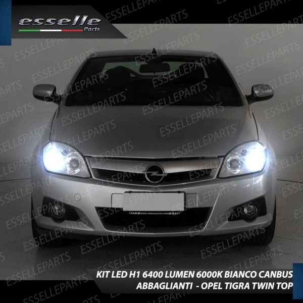 Kit Full LED H1 Abbaglianti 6400 LUMEN OPEL TIGRA TWIN TOP