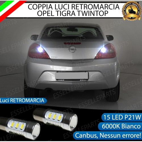 Luci Retromarcia 15 LED OPEL TIGRA TWIN TOP CON LENTE FRONTALE