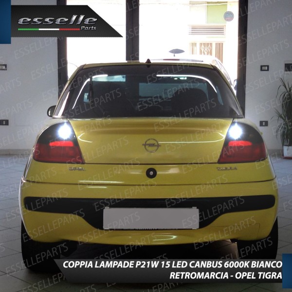 Luci Retromarcia 15 LED Opel Tigra CON LENTE FRONTALE