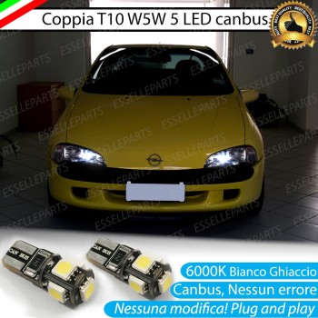 Luci posizione 5 LED Canbus OPEL TIGRA Luci posizione 5 LED Canbus OPEL TIGRA